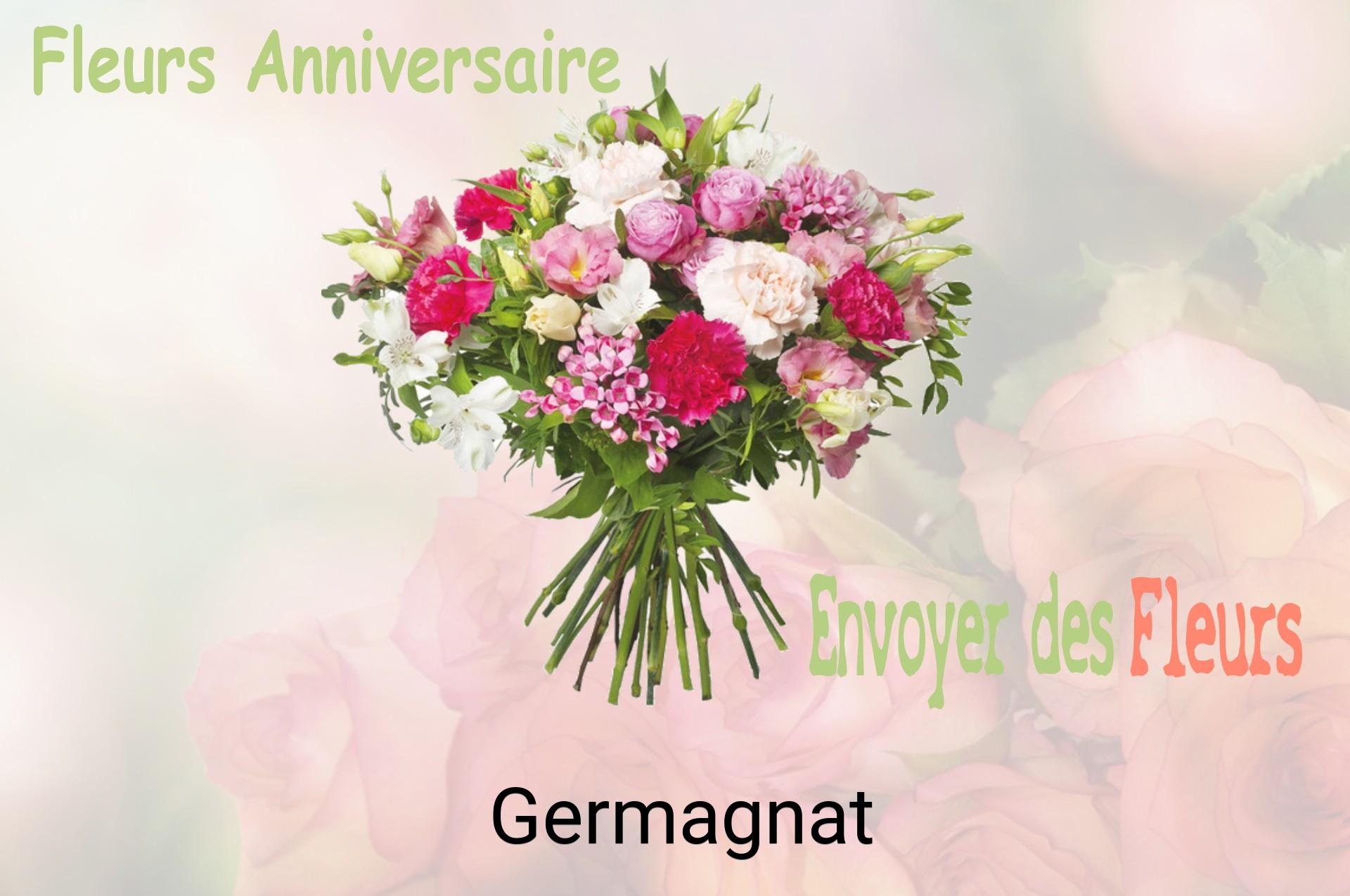 Bouquet de fleurs d’anniversaire livré à Germagnat